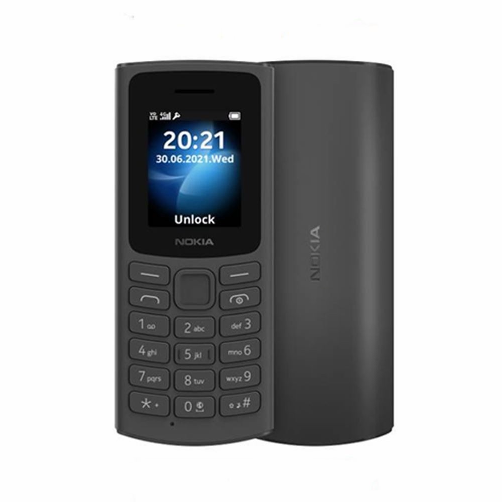 Nokia 105 4G | Dual SIM | Charcoal